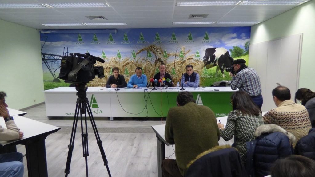 Asaja Palencia presentó su candidatura a las elecciones