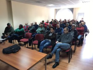 Charla de Asaja sobre Seguridad Social celebrada en Aguilar