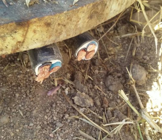 ASAJA de Ávila denuncia el robo de cable de cobre en la Moraña