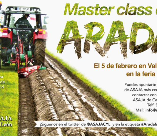 ASAJA organiza una Master Class de arada en el marco de la Feria Agraria