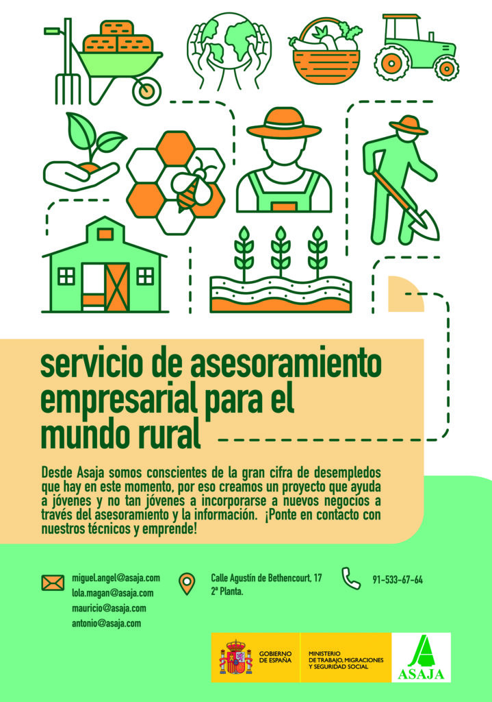 Servicio de asesoramiento empresarial para el mundo rural