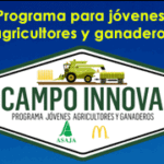 Campo innova · Programa para jóvenes agricultores y ganaderos