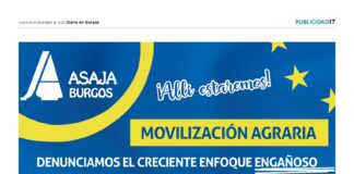 ASAJABurgos Mobilización agraria en Bruselas.