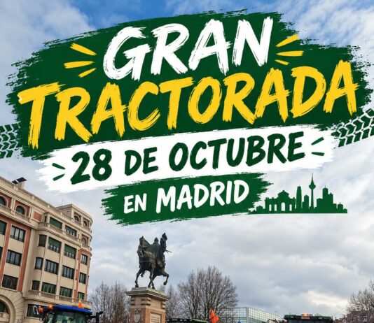 ASAJA, COAG Y UNIÓN DE UNIONES convocan una gran tractorada en Madrid el 28 de octubre por un campo con futuro