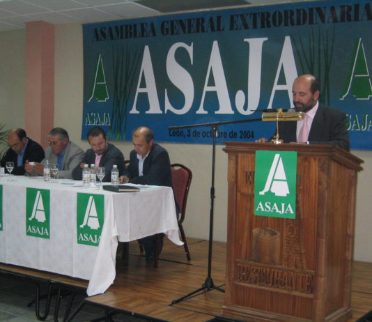 INTERVENCIÓN DEL PRESIDENTE DE ASAJA LEÓN – MARINO FERNÁNDEZ GRANDE
