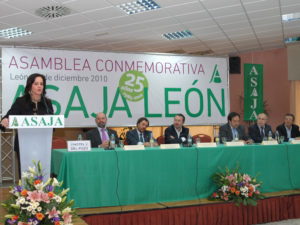 Intervención Consejera de Agricultura y Ganadería Dña. Silvia Clemente Municio