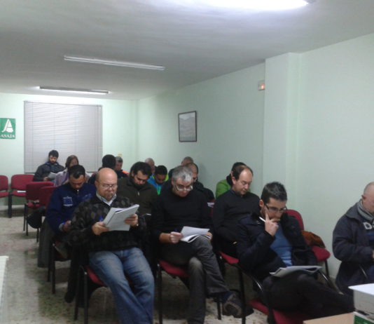 ASAJA IMPARTE EN SUS OFICINAS DE PONFERRADA UN CURSO DE MANIPULADOR DE PRODUCTOS FITOSANITARIOS