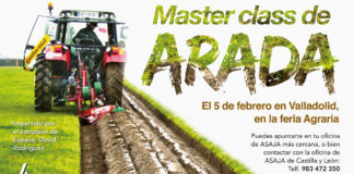 ASAJA ORGANIZA UNA MASTER CLASS DE ARADA EN EL MARCO DE LA FERIA AGRARIA