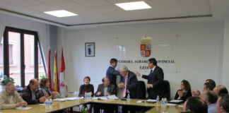 HOY SE CONSTITUYÓ EL PLENO DE LA CÁMARA AGRARIA PROVINCIAL DE LEÓN