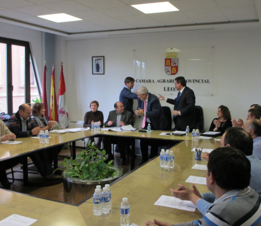 HOY SE CONSTITUYÓ EL PLENO DE LA CÁMARA AGRARIA PROVINCIAL DE LEÓN