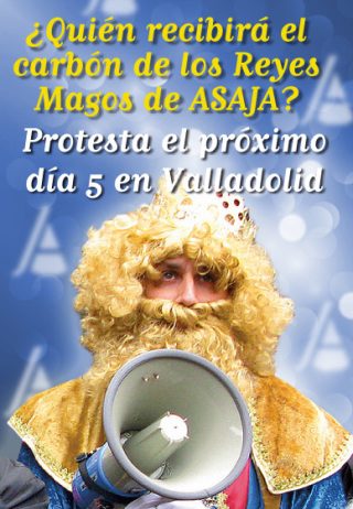 EL CARBÓN DE LOS REYES MAGOS DE ASAJA PARA EL EJECUTIVO REGIONAL, POR EL PROGRESIVO ABANDONO DEL MEDIO RURAL