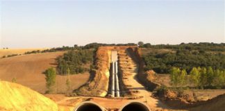 Estado en el que se encuentra la transformación de los regadíos de Payuelos en la provincia de León Tubería Canal Alto Payuelos