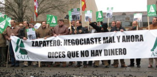 365 KILOS DE CARBÓN PARA LA MINISTRA DE PARTE DEL CAMPO DE CASTILLA Y LEÓN