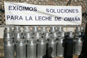 Reparto leche Omaña 2008