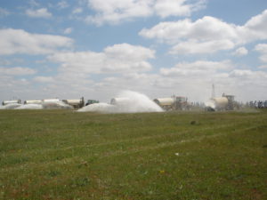 Manifestación por los bajos precios de la leche