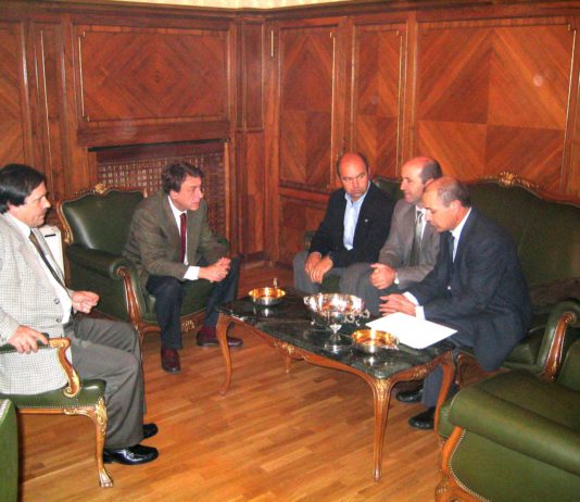 ENCUENTRO DE ASAJA CON EL PRESIDENTE DE LA DIPUTACIÓN DE LEÓN