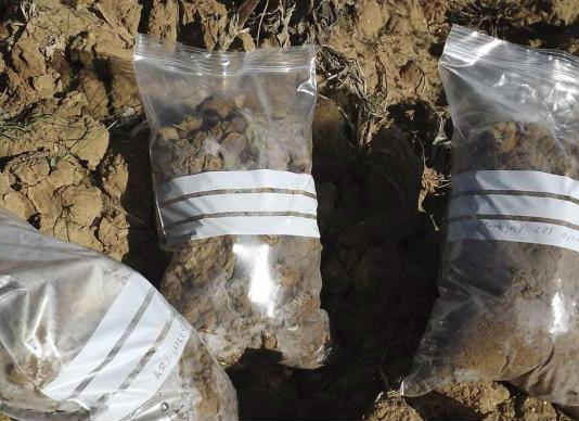 Análisis de tierra de la Diputación