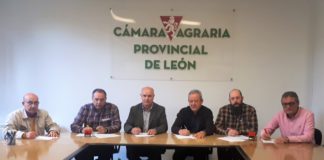 Organizaciones agrarias y sindicatos firmaron hoy el convenio del campo para la provincia de León
