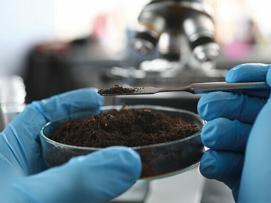 Servicio de análisis de tierras de la Diputación