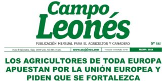 “CAMPO LEONÉS” cumple treinta y cinco años con todos los agricultores y ganaderos