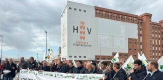 Los agricultores de Castilla y León se manifiestan en Arévalo y anuncian que seguirán en la calle