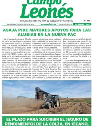 Campo leonés – septiembre 2026