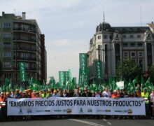 Manifestación conjunta en León - León 30 de octubre de 2009