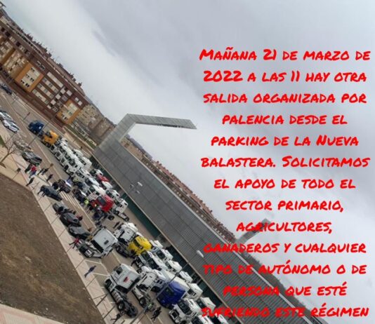 Petición de apoyo del sector del transporte