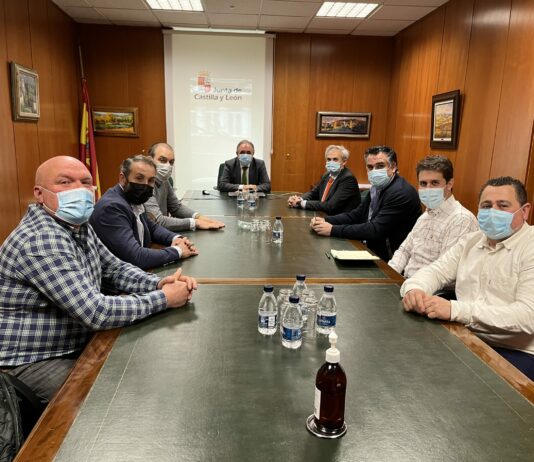 El Comité Ejecutivo de ASAJA-Palencia fue recibido por las Instituciones