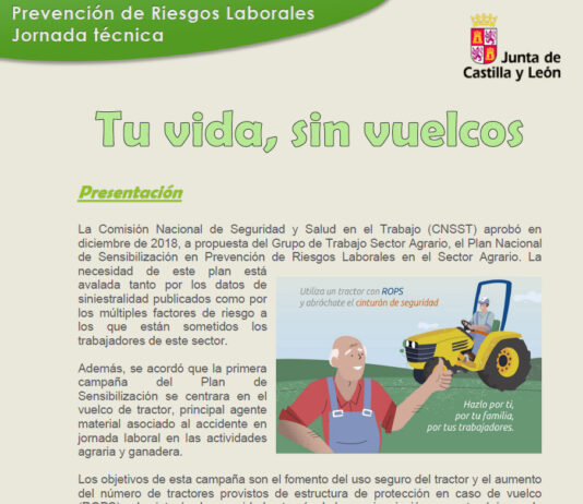 Jornada sobre conducción segura del tractor