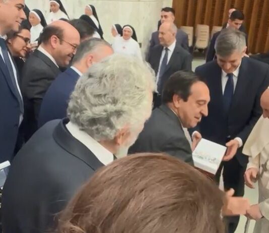 El Papa Francisco recibe a una comitiva de ASAJA