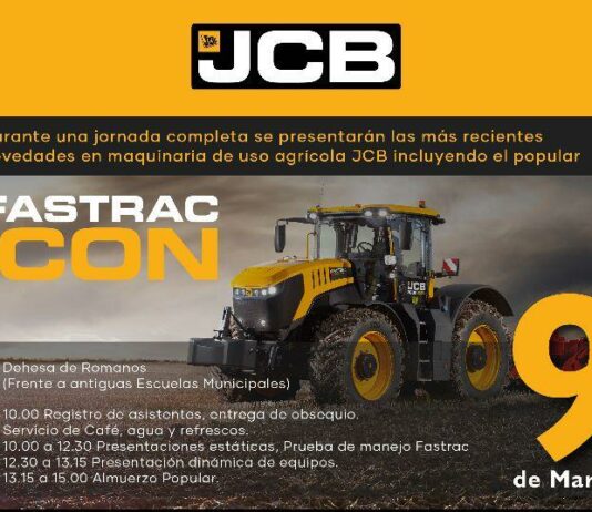 JCB organiza una exhibición de su maquinaria en Dehesa de Romanos