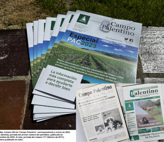 ASAJA-Palencia renueva en marzo su periódico ‘Campo Palentino’ con el especial PAC 2023