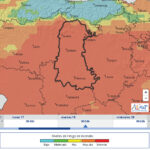 Alerta de riesgo de incendios forestales para este lunes 17 y martes 18 en toda Castilla y León