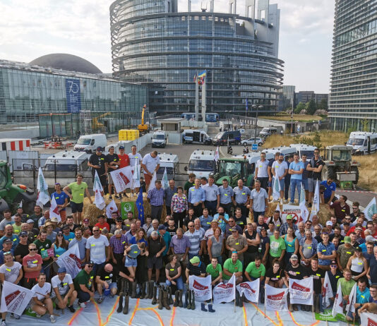 Agricultores y ganaderos de veinte países, contra la Ley de Restauración de la Naturaleza