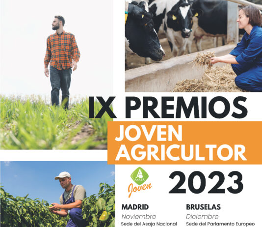 Convocados los premios Joven Agricultor 2023, dirigido a profesionales menores de cuarenta años