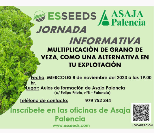 Jornada informativa en ASAJA sobre multiplicación de grano de veza como cultivo alternativo