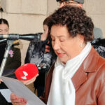 Nuestra socia Felisa Abad Bahillo, trillo de plata en la XXII Fiesta de la Trilla de Castrillo de Villavega