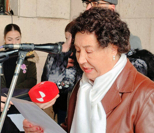 Nuestra socia Felisa Abad Bahillo, trillo de plata en la XXII Fiesta de la Trilla de Castrillo de Villavega