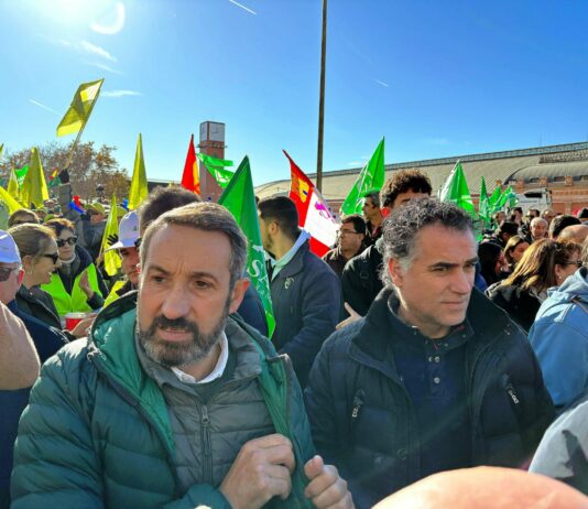 El campo de Palencia lleva a Madrid su protesta por la baja rentabilidad y la ausencia de soluciones políticas