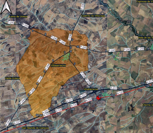 La Junta tramita el informe de impacto ambiental de la reconcentración parcelaria de Villasarracino