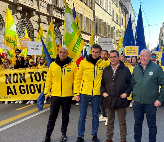 ASAJA apoya en Italia la movilización en defensa de la carne y en contra los «alimentos de laboratorio»