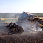 La Junta pide extremar la precaución al aumentar los incendios causados por cosechadoras