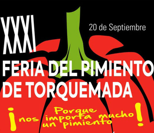 Torquemada promociona su agroalimentación este próximo sábado 20 en la XXXI Feria del Pimiento