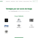 Los socios de ASAJA pueden obtener descuentos de hasta el 26,5 % en vehículos del grupo Stellantis