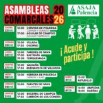 ASAJA-Palencia celebra sus asambleas comarcales del 22 de enero al 6 de febrero