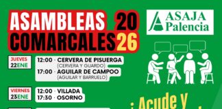 ASAJA-Palencia celebra sus asambleas comarcales del 22 de enero al 6 de febrero