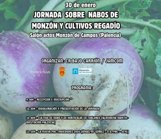 Monzón acoge el 30 de enero una ‘Jornada sobre nabos y cultivos de regadío’