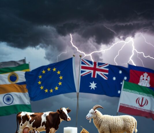 ASAJA muestra su rechazo frontal al acuerdo comercial entre la UE y Australia
