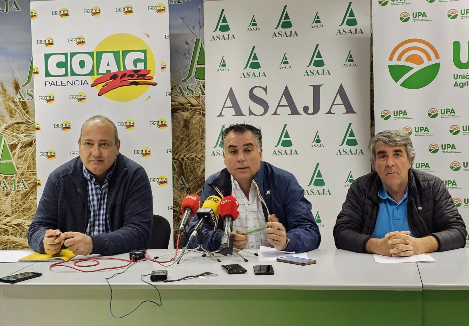 Las OPAs de Palencia llaman al sector agrario a manifestarse el 20 de ...